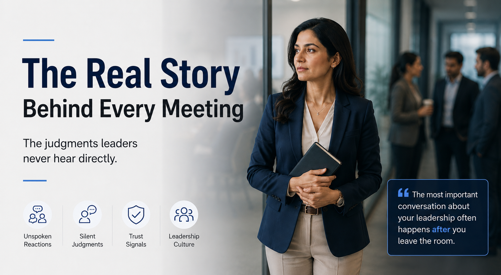 The real story behind every Meeting - what is really going on in those moments when nobody can hear you